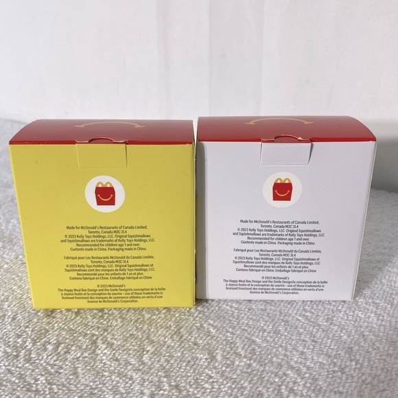 Original Squishmallows McDonalds Happy Meal Toys x2 Sunny & Cam - Picture 7 of 10